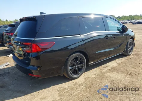 2024 Honda Odyssey Sport из США, поврежденный, VIN 5FNRL6H73RB004576